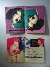 HAMMER/SCREAM OF FEAR/ F3010/LOT de 4 affiches italiennes