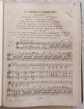 Recueil de partitions (piano et chant) gravées (Milieu XIXè)