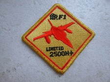 Patch Mirage F-1 Escadrille de Reconnaissance Limited 2500 Heures + Armée Air
