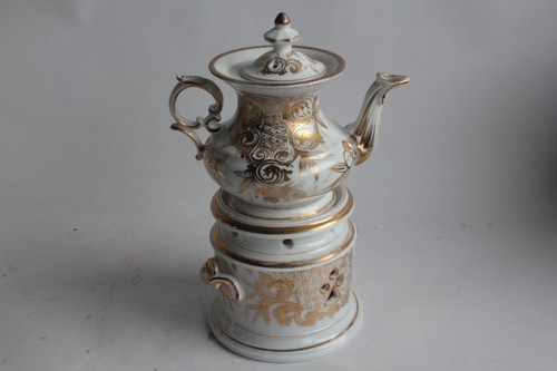 Tisanière porcelaine xixe - tisanière,