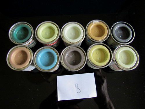 Lot pots de peinture a - pots,