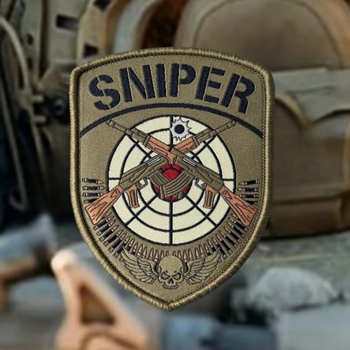 Patch sniper militaire - patch,