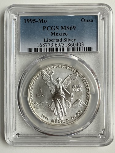 Rare mexico silver onza - mexico,