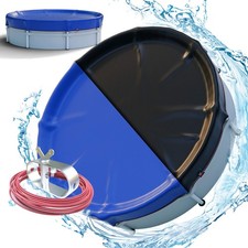 AREBOS Couverture de piscine ronde Ø 420 cm ( pour bassins de 320 à 366 cm )