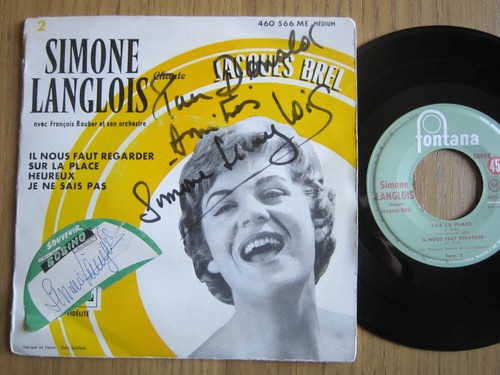 Tres rare simone langlois - tres,