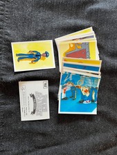 LOT 50 STICKERS VIGNETTES PANINI POLICE ACADEMY WARNER 1991 RARE COLLECTOR