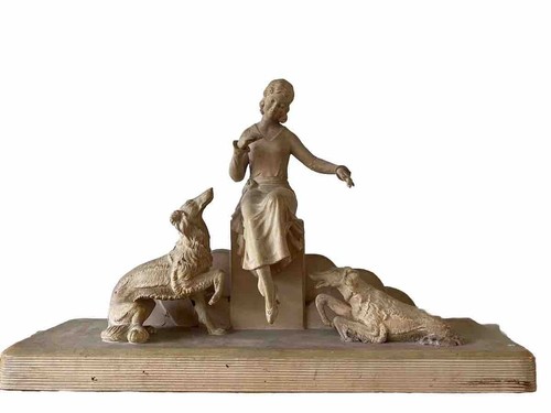 Sculpture terre cuite art - terre,