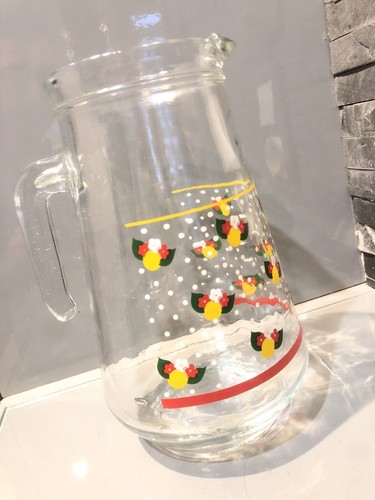 Carafe pichet vintage motifs