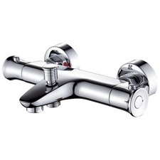 Mitigeur Baignoire Thermostatique avec Bouton de SéCurité 38 °CMitigeur Therm...