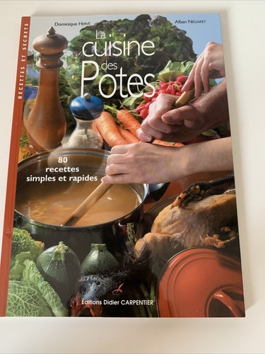 Livre cuisine des potes 80 - livre,