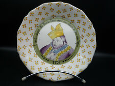 ancienne et rare assiette Nevers XVIIIème satirique humoristique   