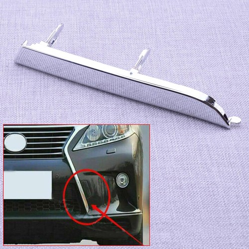 Front left side bumper molding - front,