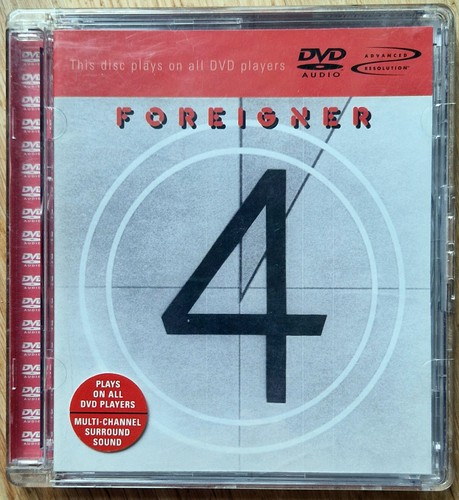 Foreigner dvd audio - foreigner, dvd-audio