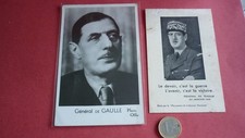 CP PHOTO / GENERAL DE GAULLE + IMAGE DE 1941