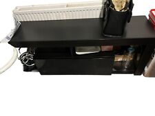 Meuble TV avec lumi�res LED noir 120x35x40 cm