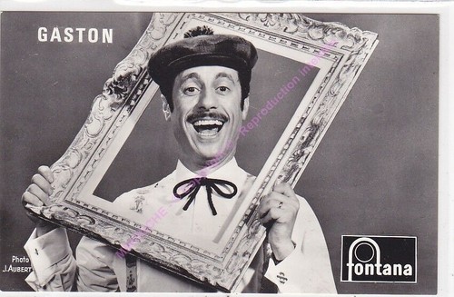 Cpsm artiste gaston - cpsm,