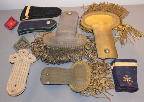 Lot militaire epaulettes - militaire,
