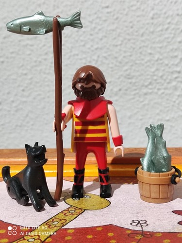 Playmobil figurine pêcheur - playmobil,