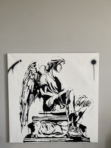 Toile tableau street art - toile,