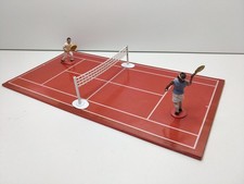 Diorama - Tennis Roland Garros (décor avec figurines Taylor & Barrett)