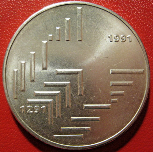 Suisse francs 1991 - 1991,, 700