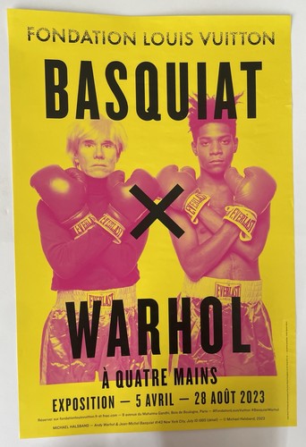 Basquiat warhol original - x,