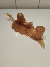 Porte Piques À Escargots Vintage Corne Ou Bakélite St Claude 22cm