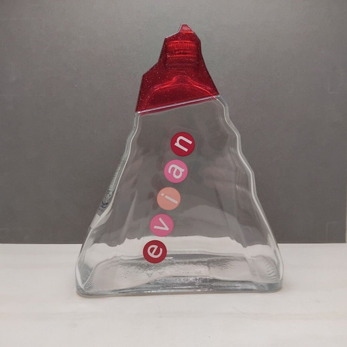 Bouteille verre vide evian - bouteille,
