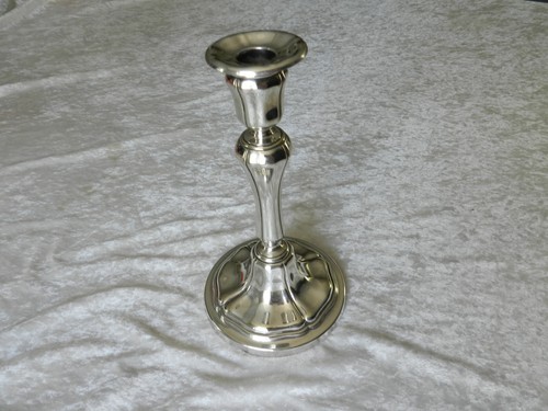 Ancien bougeoir plaqué - , argent