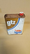 Ancien bidon d'huile  igol gtz