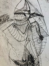 Belle Gravure Antoine Agra