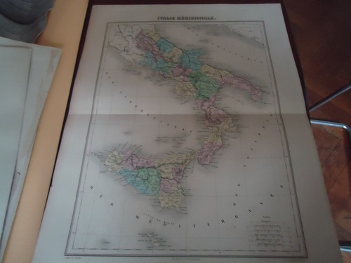 Carte ancienne italie - carte,