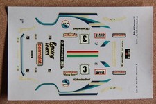 Fiat 131 Abarth Parmalat rally di Cremona 1977 n°3  décal 1/43