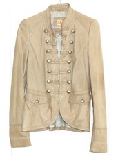 Jolie veste cuir beige BOSS