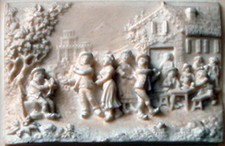 Bas relief sous cadre