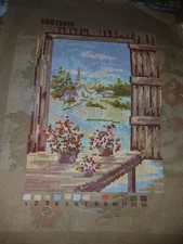  TAPISSERIE CANEVAS fenetre