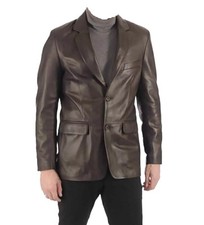 Blazer homme 100 % cuir