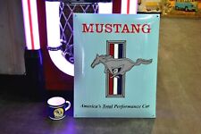 Plaque émaillée MUSTANG FORD