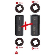 KS TOOLS Coffret de douilles