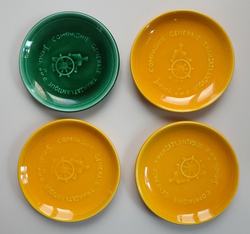 Lot soucoupes compagnie - lot,