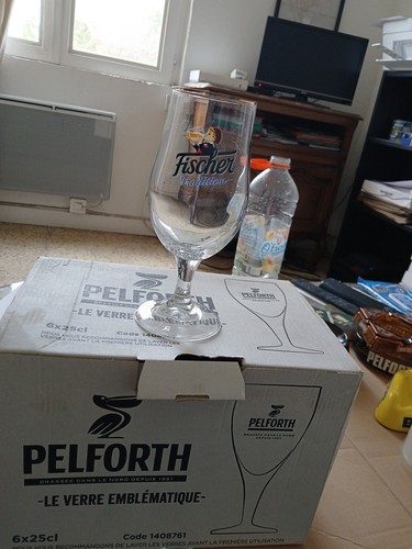 Lot verres a - 6, bieres