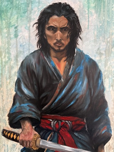 Tableau samouraï japon homme - samouraï,
