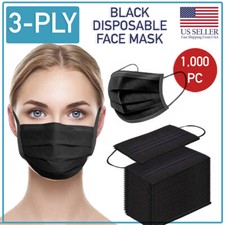 Jetable 3-Ply Visage Masque 1000 Pièces Médical Chirurgical Ear-Loop Bouche Étui