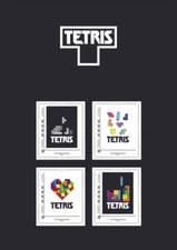 france 2025 inspired by the legendary video game Tetris TETRIS 4v mnh COLLECTOR