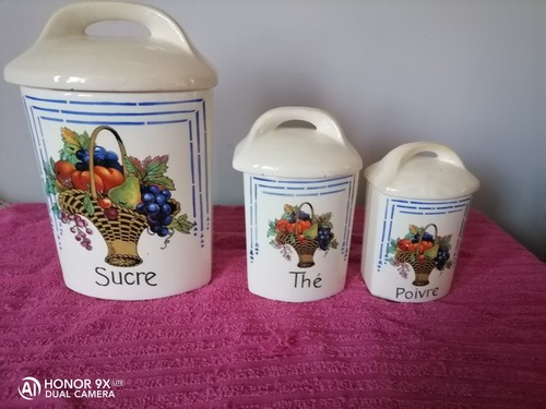 Pots ancien épice - à,