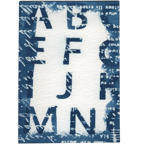 Original aceo blue - original,