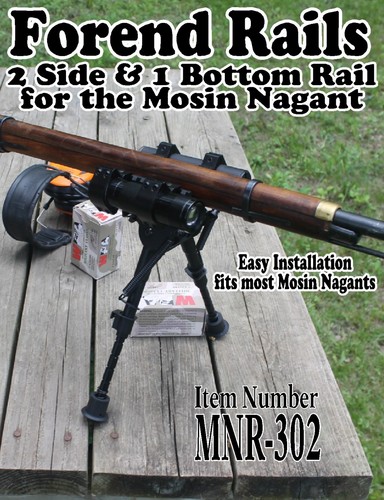 Mosin nagant forend rails 2 - mosin,