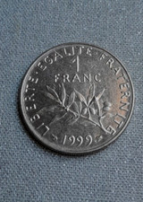 PIECE DE MONNAIE 1 FRANC 1999