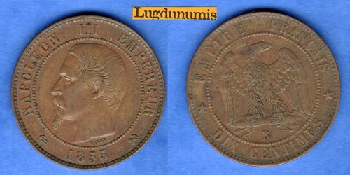 Centimes napoléon iii 1855 - centimes,