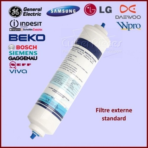 Filtre eau externe - filtre, type